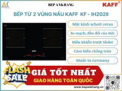 Bếp từ 2 vùng nấu KAFF  KF - IH202II - Made in Germany